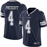 Nike Dallas Cowboys #4 Dak Prescott Navy Blue Team Color NFL Vapor Untouchable Limited Jersey,baseball caps,new era cap wholesale,wholesale hats